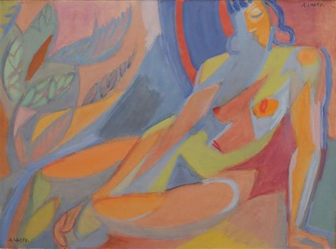 Reclining woman by André Lhote