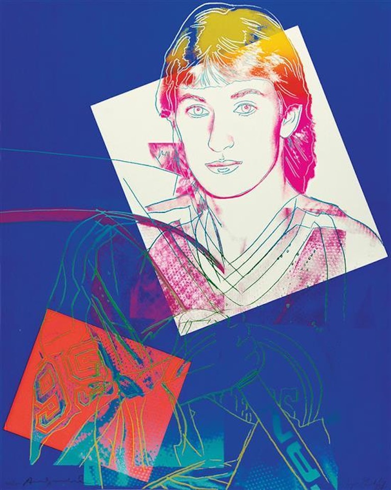 Wayne Gretzky #99 (F./S.II.306) by Andy Warhol