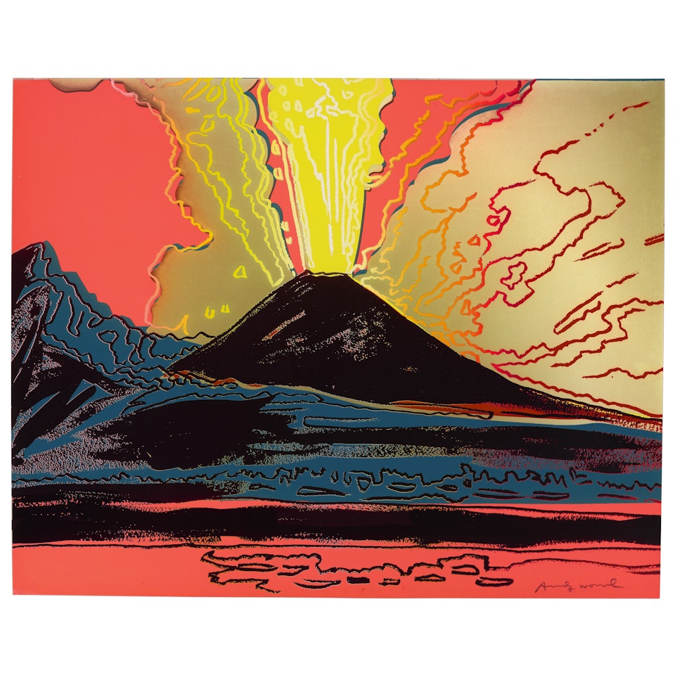 Vesuvius by Andy Warhol