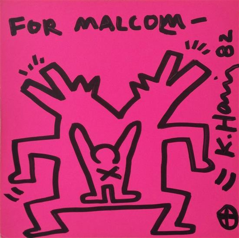 For Mallcolm by Keith Haring