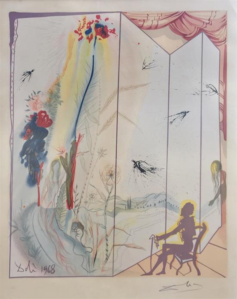 "The Twins" - from the series "Three Plays by the Marquis de Sade" by Salvador Dali