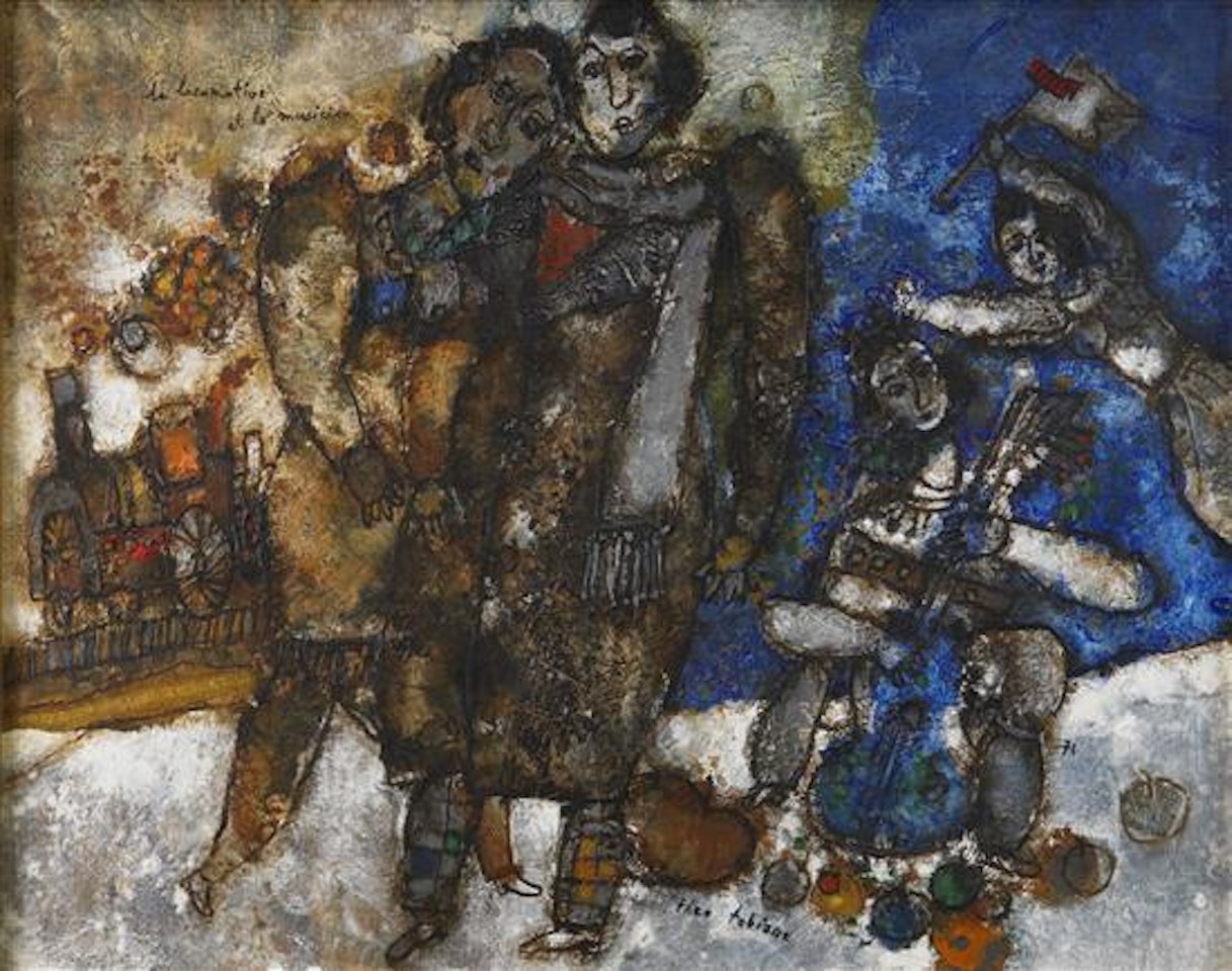 La locomotive et le musicien by Théo Tobiasse
