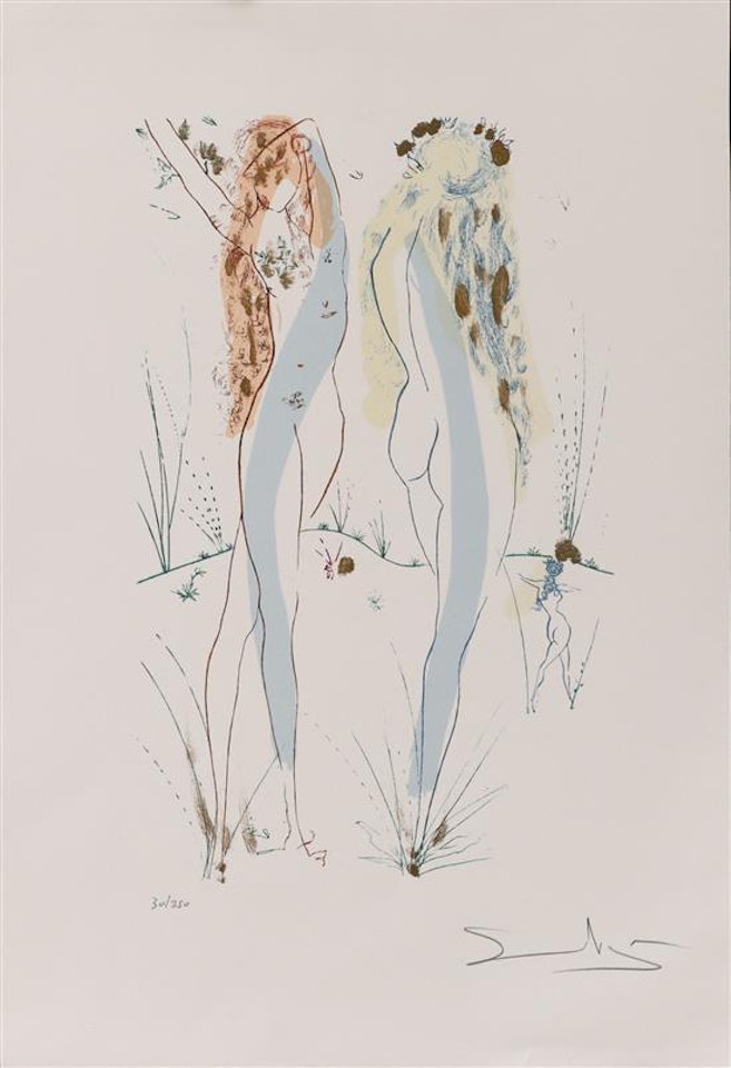 Return, return Shulamite by Salvador Dali