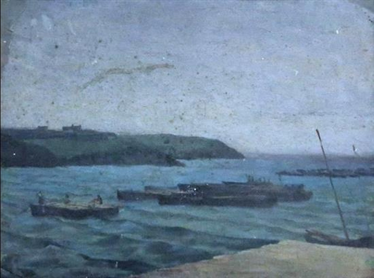 Seascape by French School