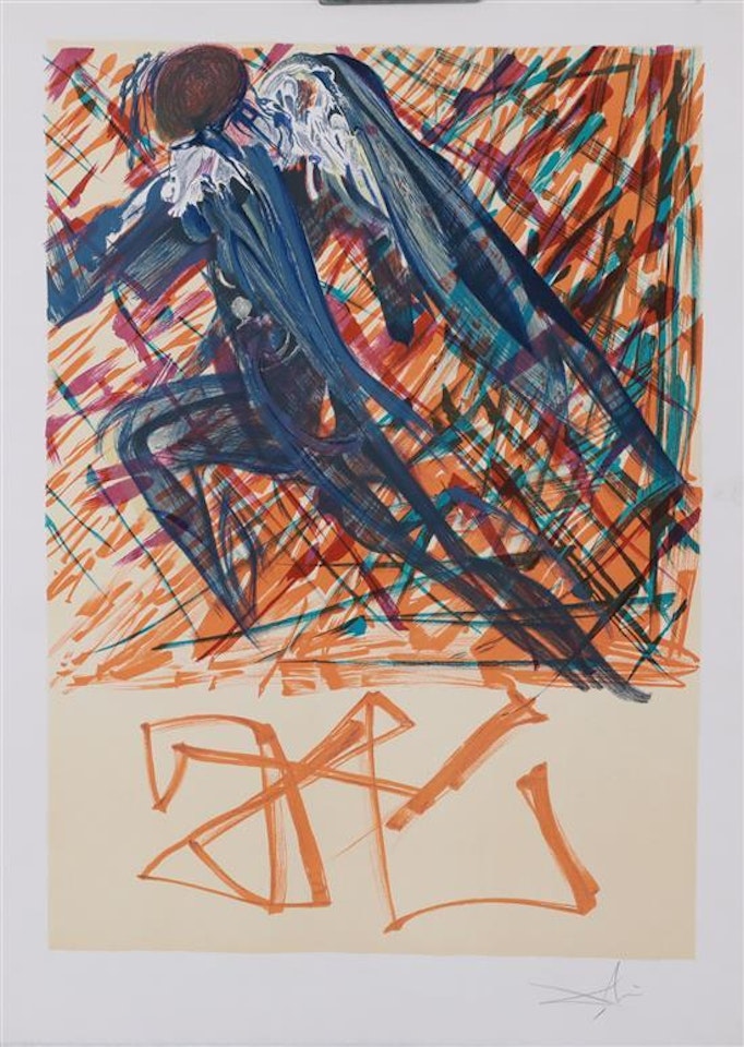 L"Arcangelo from Angels in flight by Salvador Dali