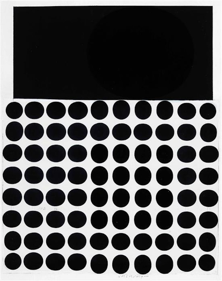 Laika by Victor Vasarely