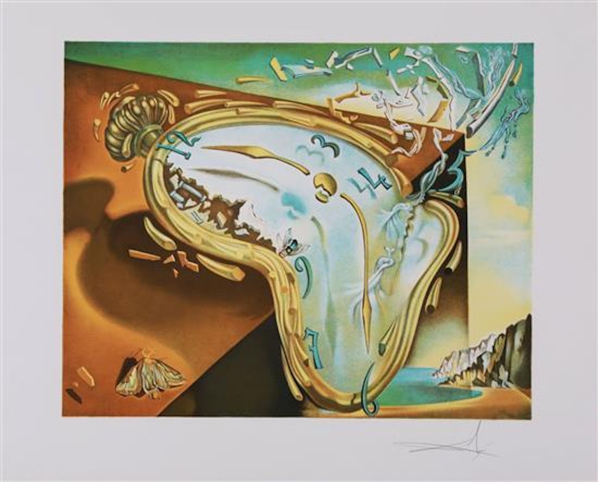Melting watch by Salvador Dali