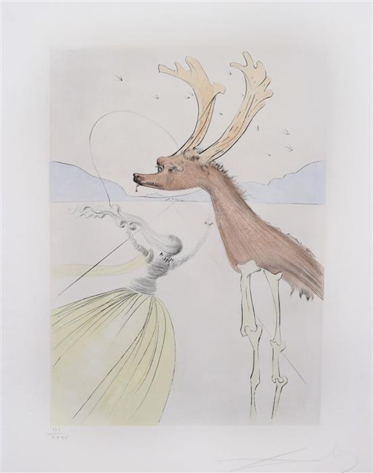 Naftali (from Twelve Tribes of Israel) by Salvador Dali