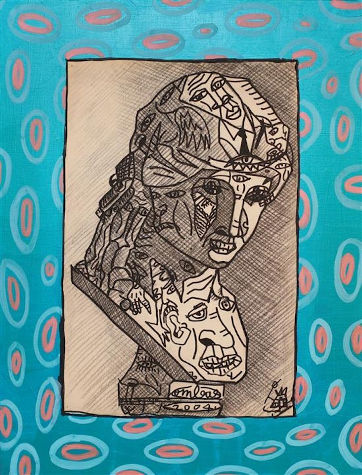 Ancient bust by Robert Combas