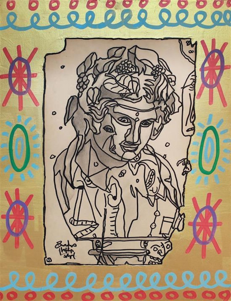 Bacchus by Robert Combas