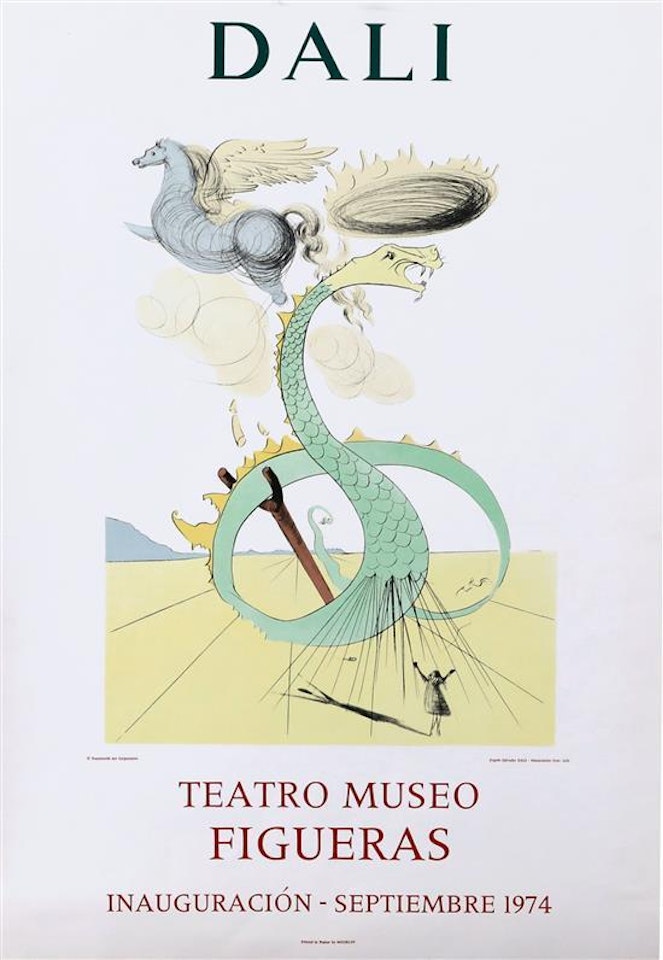 Dan, Twelve Tribes of Israel by Salvador Dali