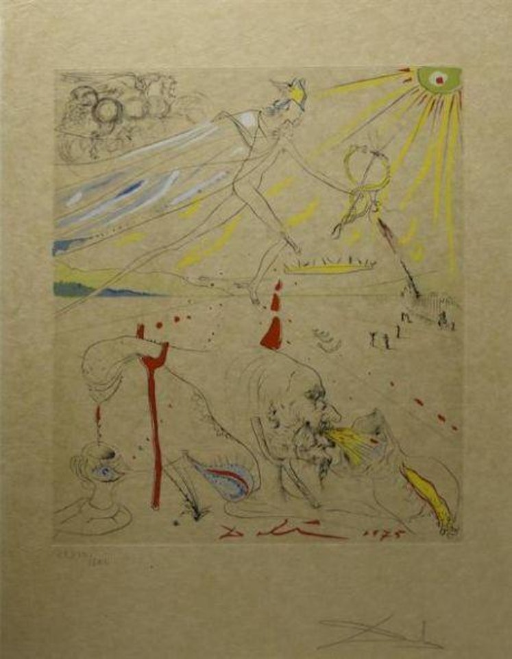 Mercure ou l"Alchimiste by Salvador Dali