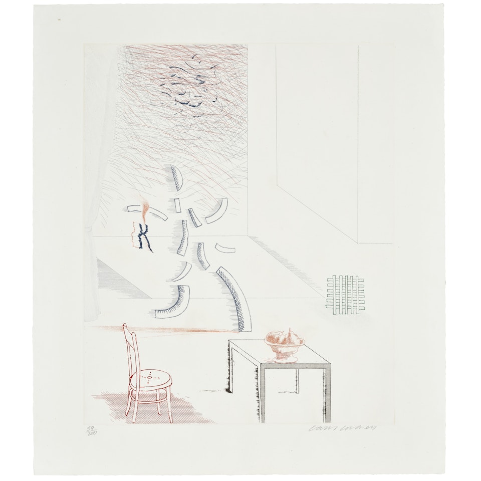 Tick it, Tock it, Turn it True, from The Blue Guitar by David Hockney
