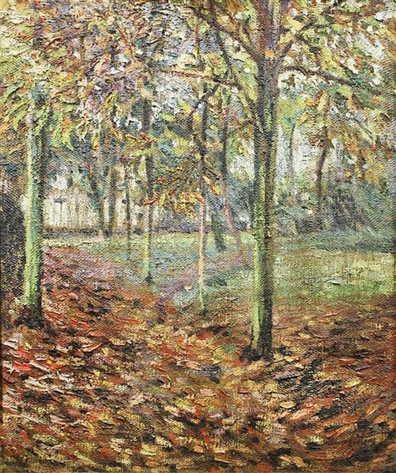 Sous-bois en l"automne by Albert Gleizes