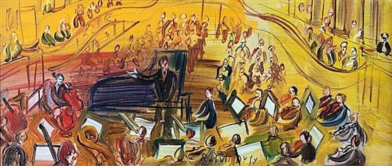 Orchestra by Raoul Dufy