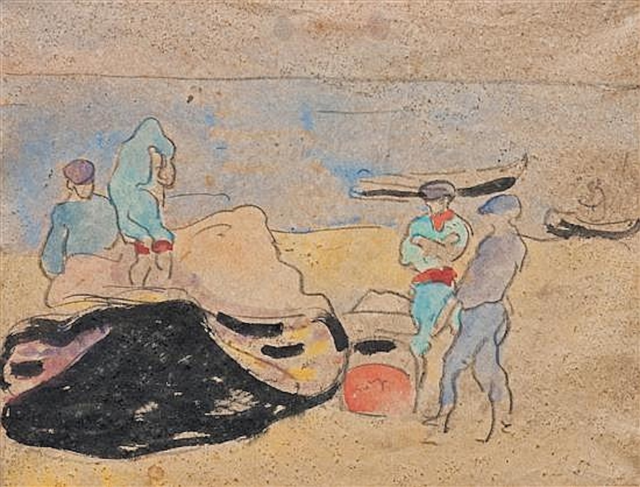 Fishermen by Louis Valtat
