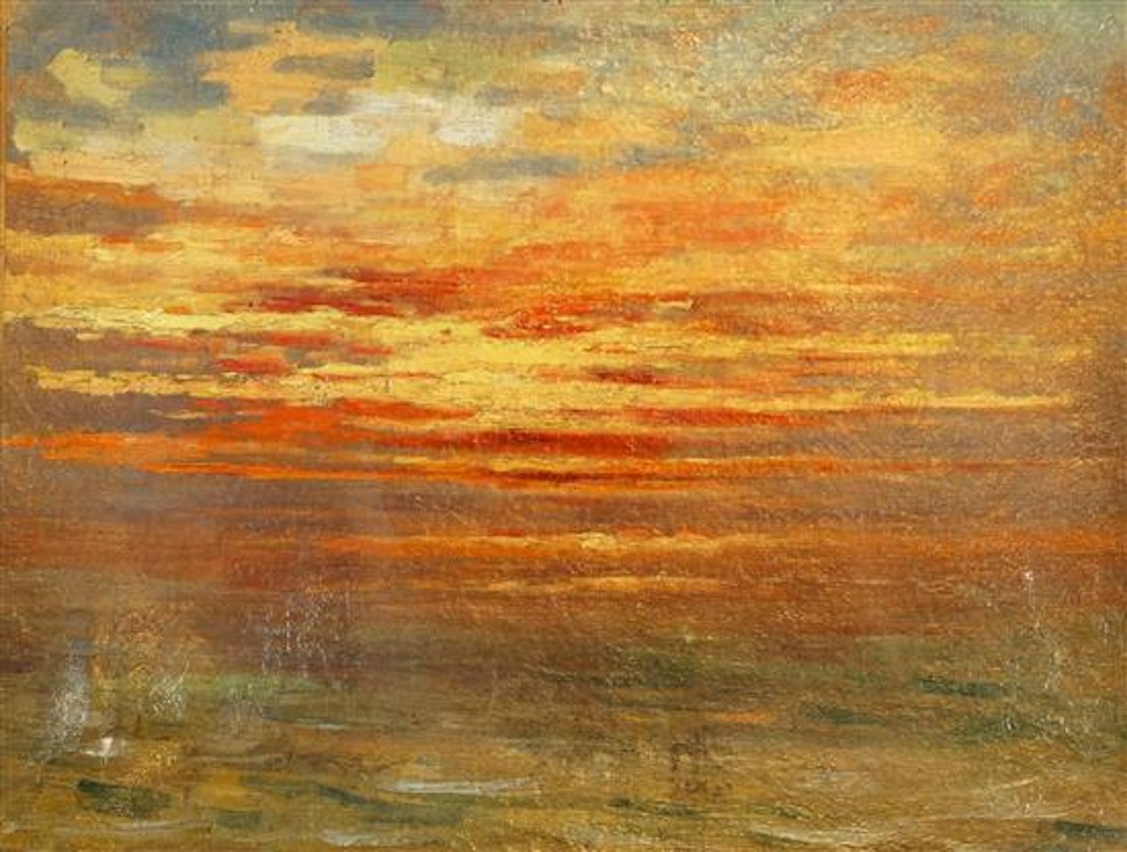 Seascape by French School