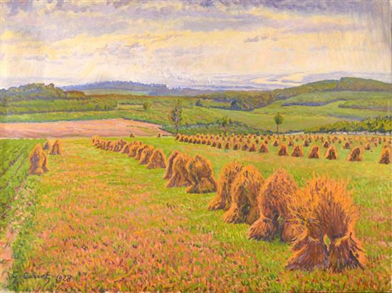 Moisson by Gustave Cariot