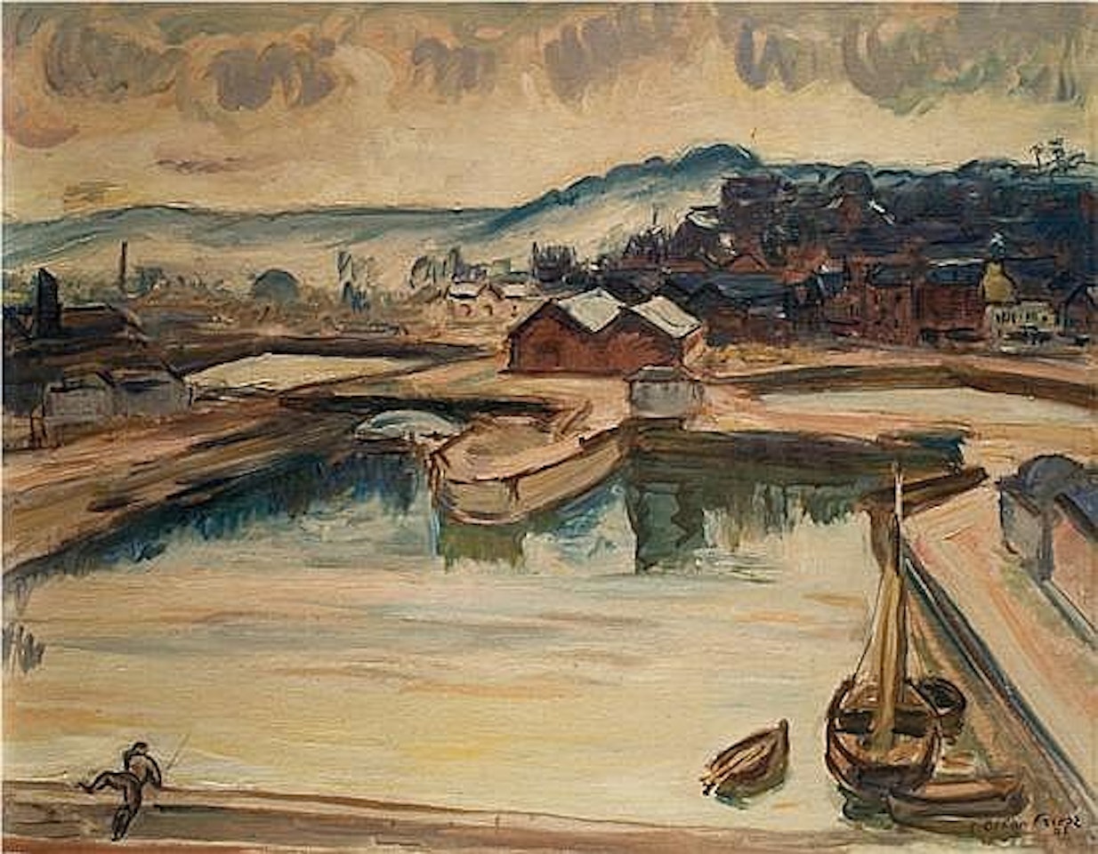 Honfleur by Othon Friesz