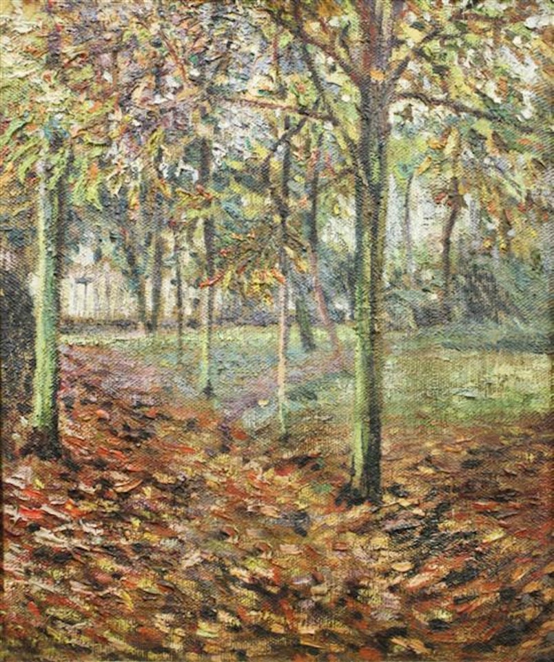 Sous-bois en l"automne by Albert Gleizes