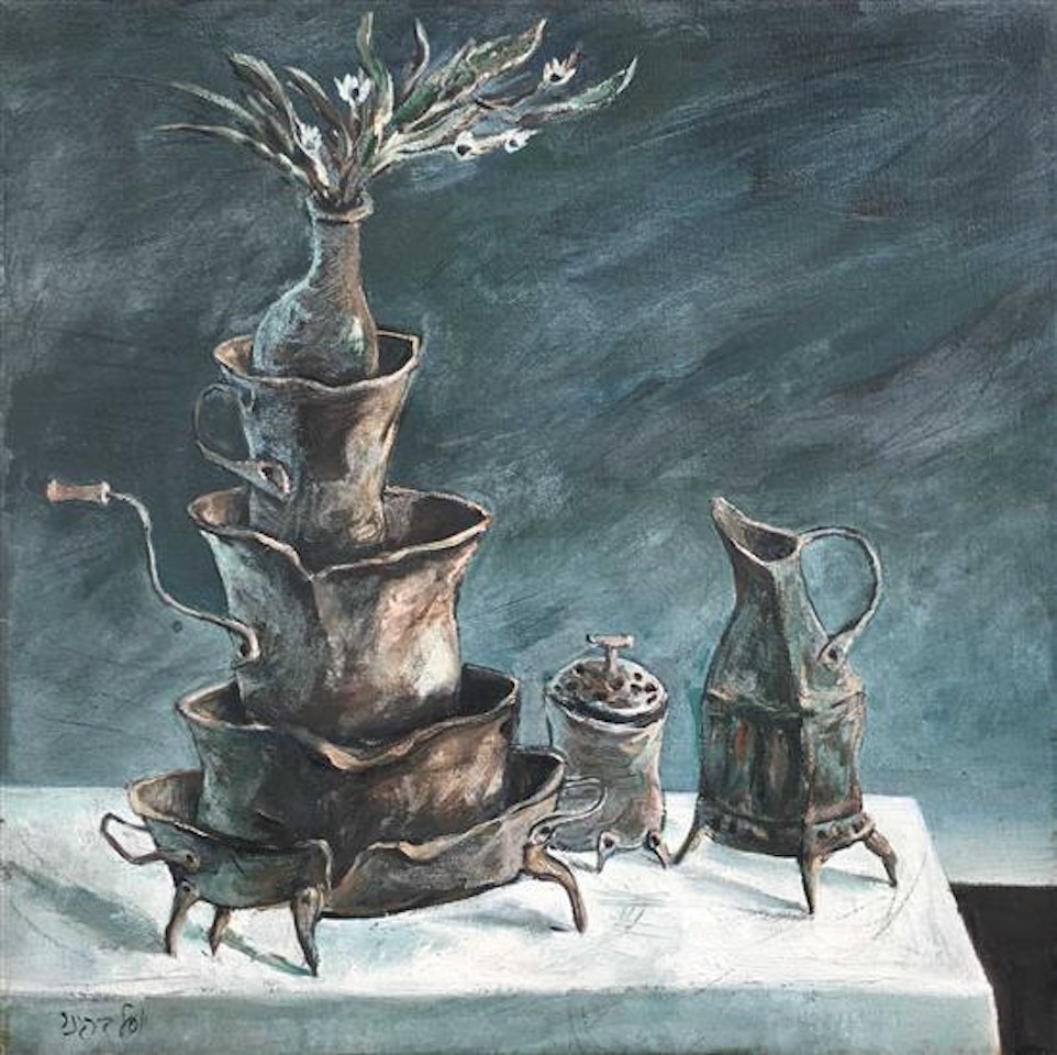 Still life by Yosl Bergner