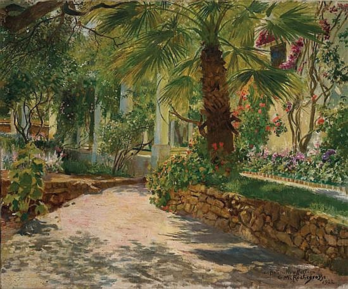 Le jardin exotique by Georges Antoine Rochegrosse