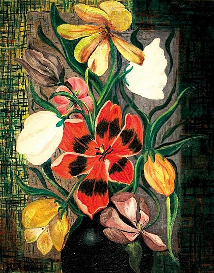Fleurs by Moïse Kisling