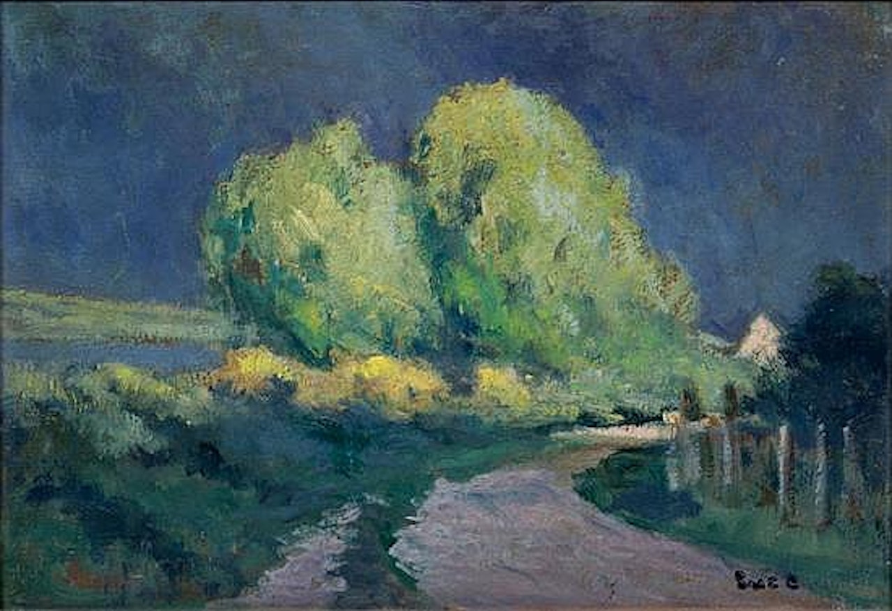 Campagne apres la pluie by Maximilien Luce