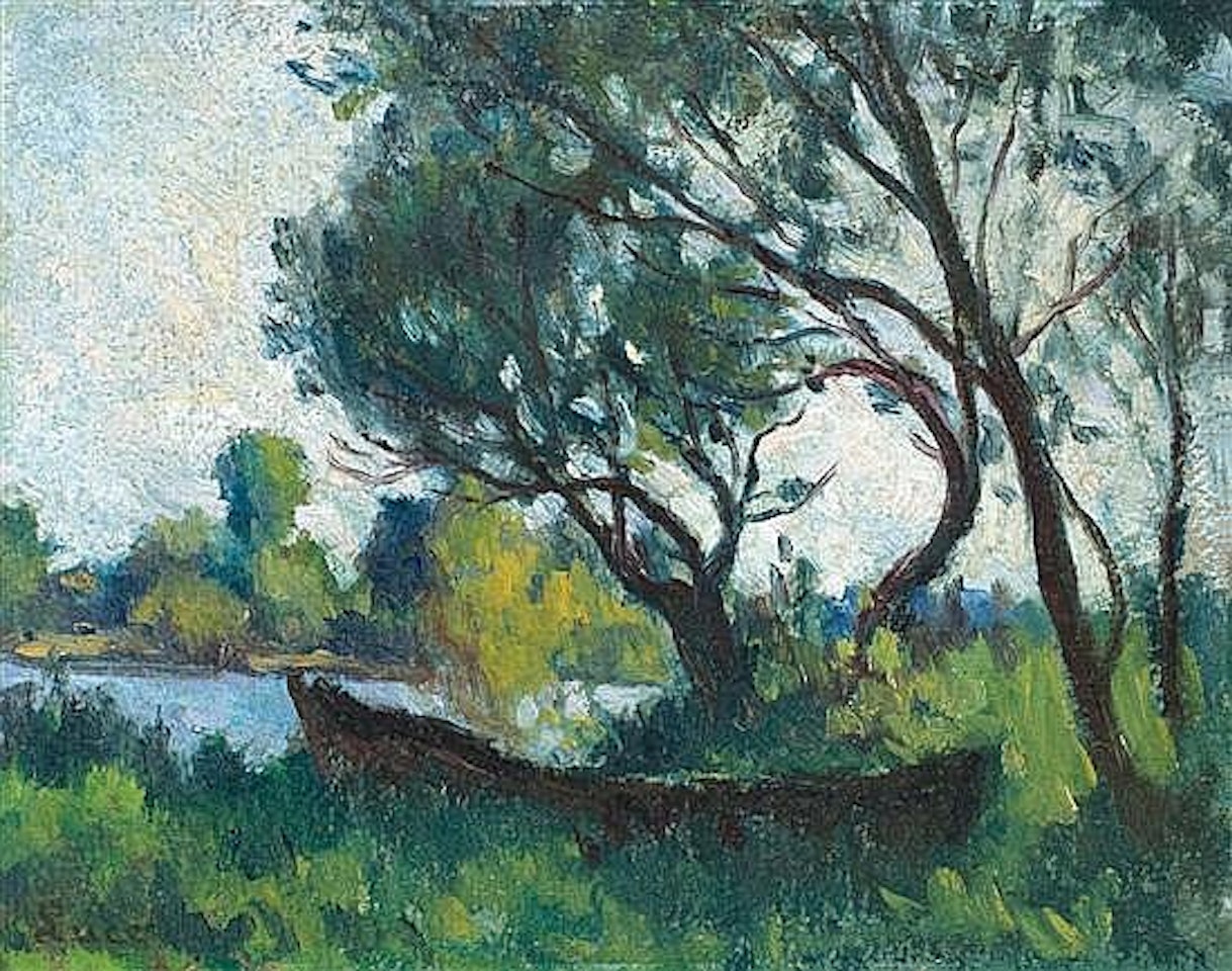 Vue de Mericourt by Maximilien Luce