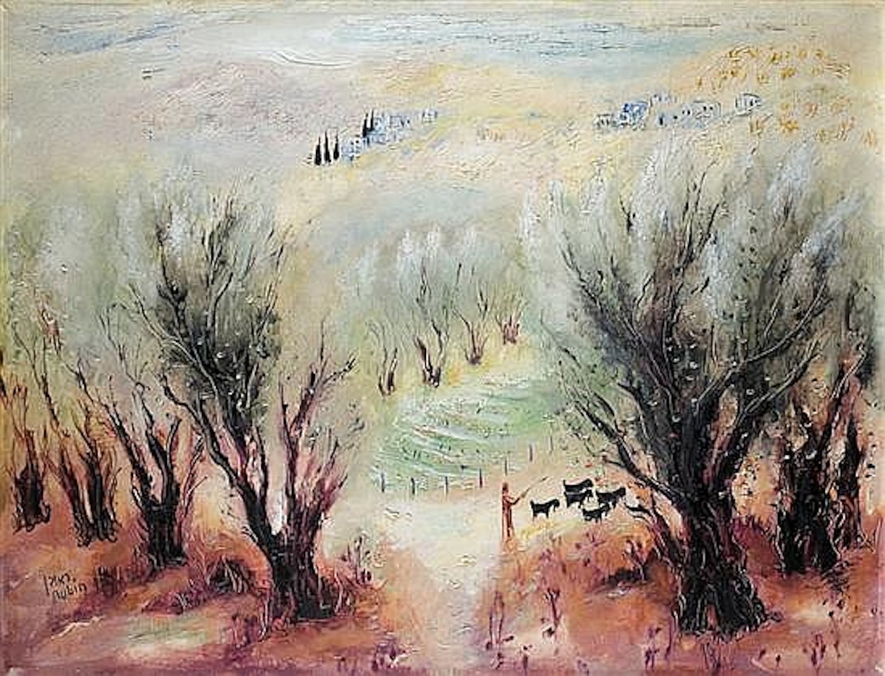 Landscape near Safed by Reuven Rubin