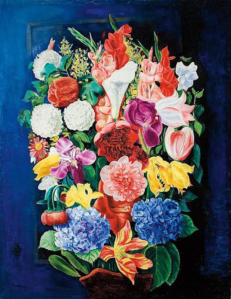 Bouquet de fleurs by Moïse Kisling