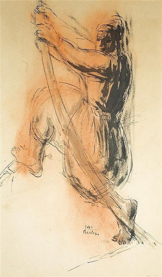 Fisherman by Reuven Rubin