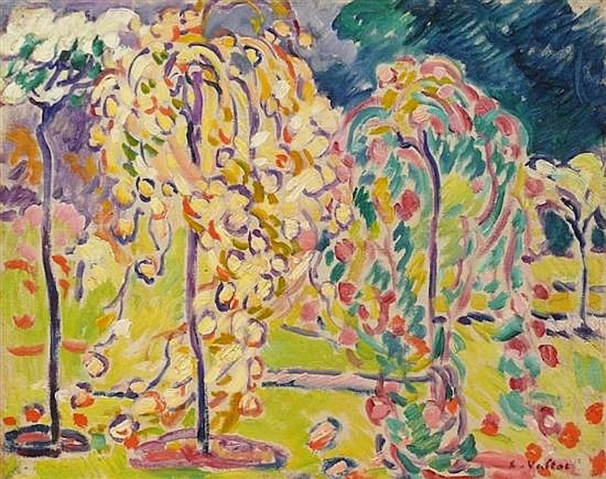 Bagatelle, La Roseraie by Louis Valtat