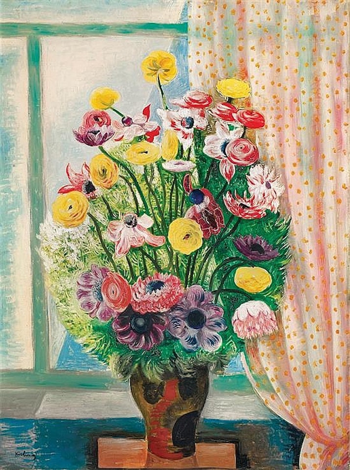 Bouquet de fleurs by Moïse Kisling
