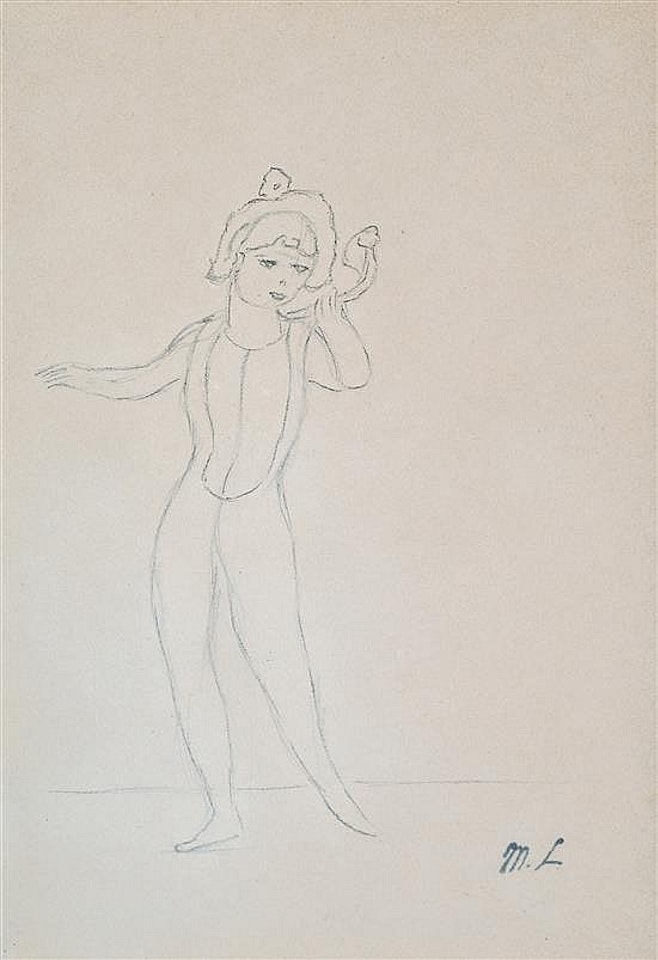 Jeune fille by Marie Laurencin