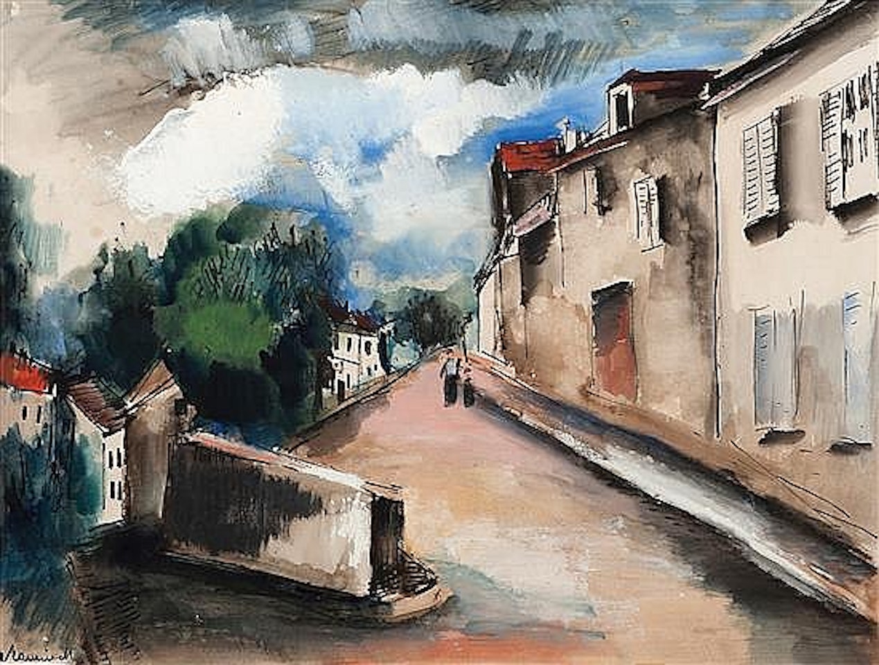 Landscape by Maurice de Vlaminck