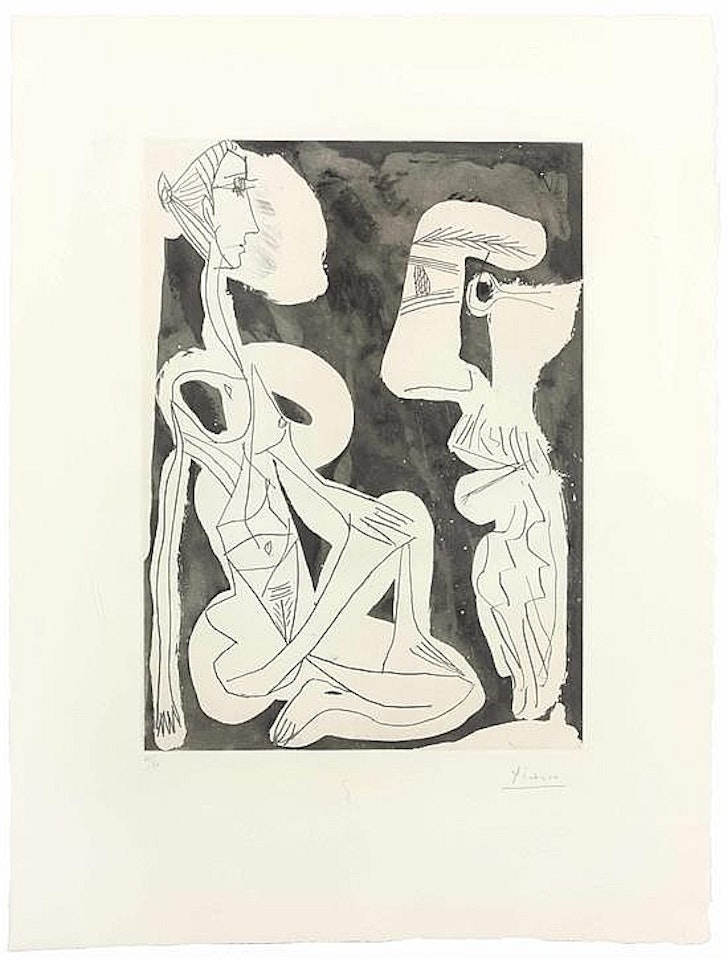 Le Modèle by Pablo Picasso