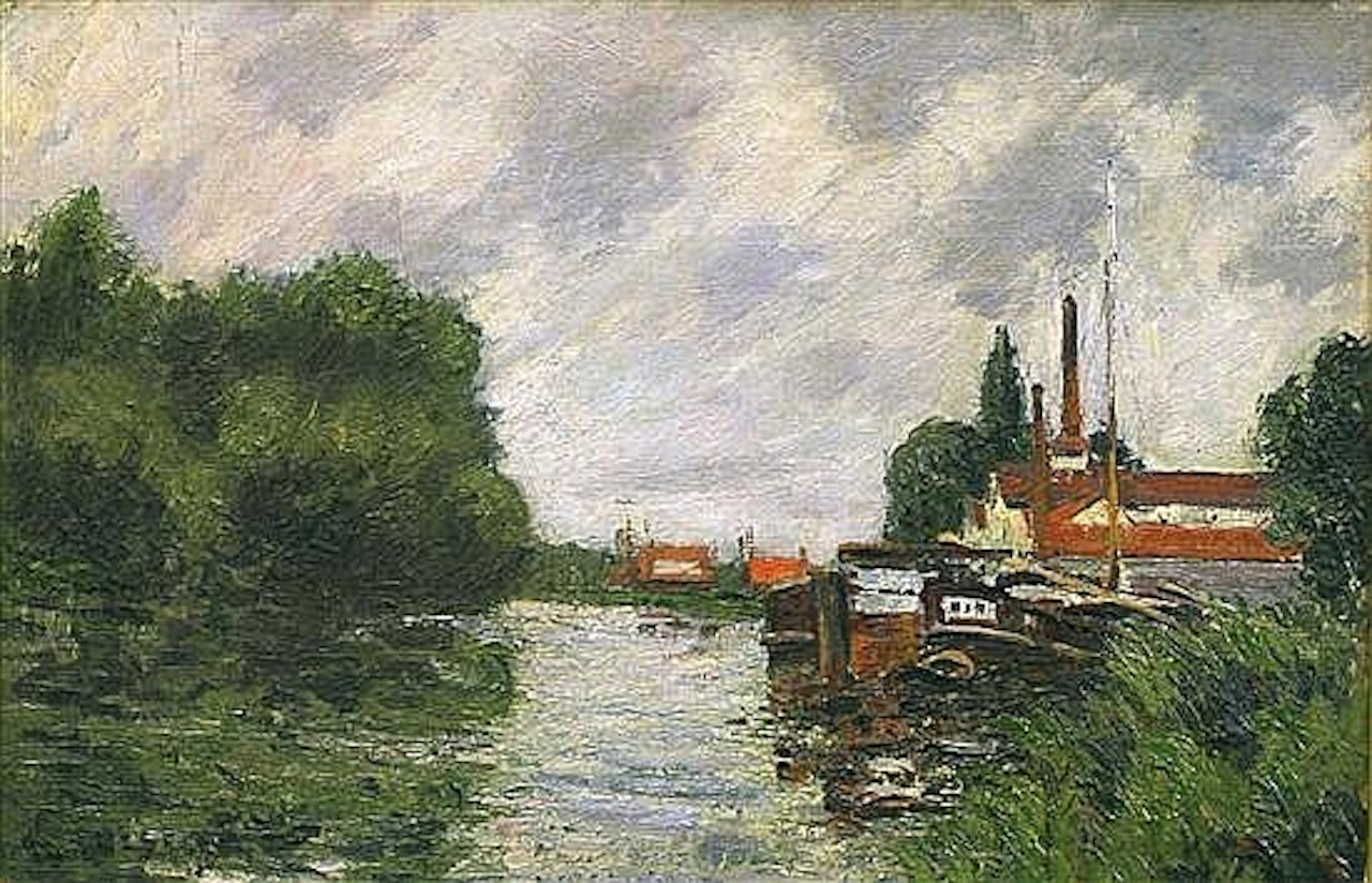 Reniches sur l"Oise by Gustave Loiseau