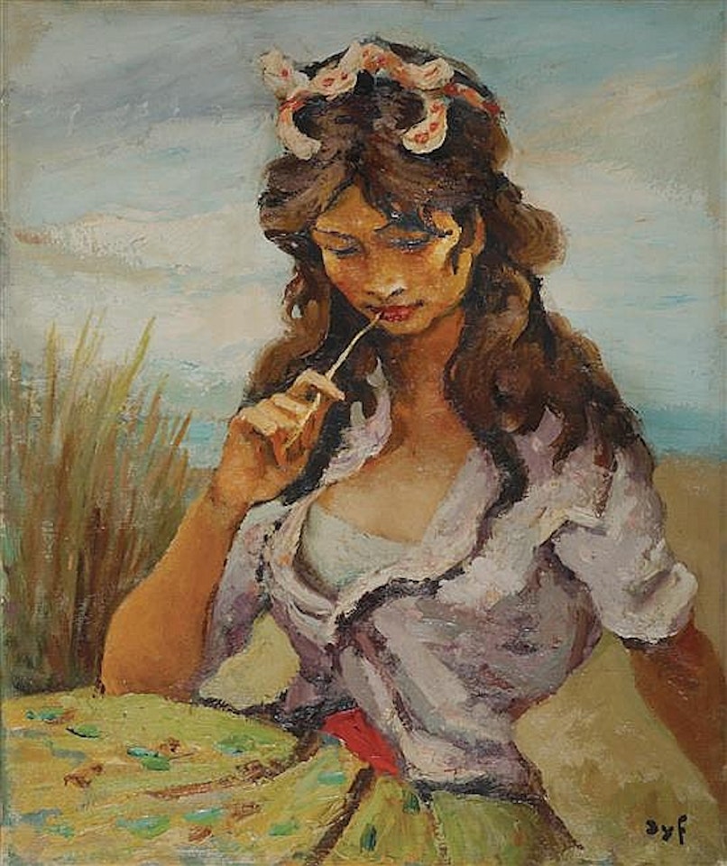 Gitane songeuse by Marcel Dyf