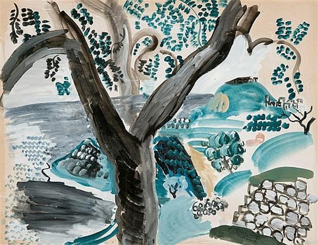 Arbre à Taormina by Raoul Dufy