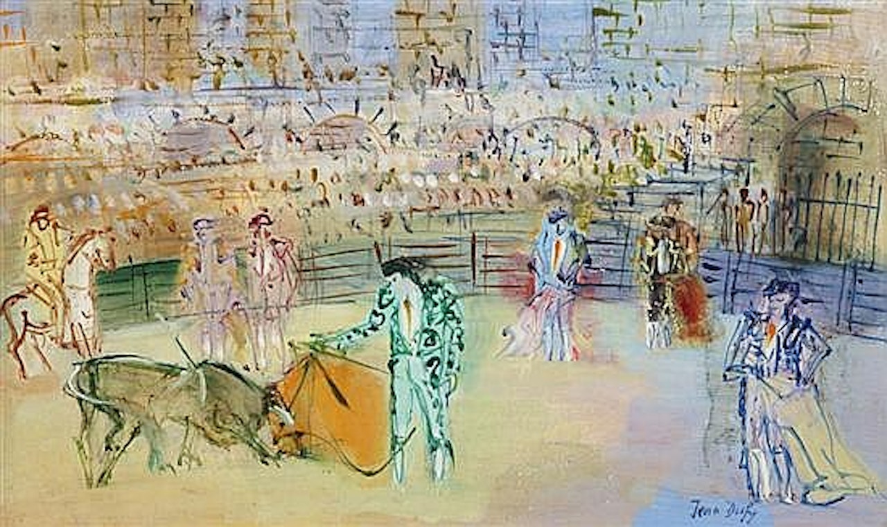 Corrida espagnole by Jean Dufy