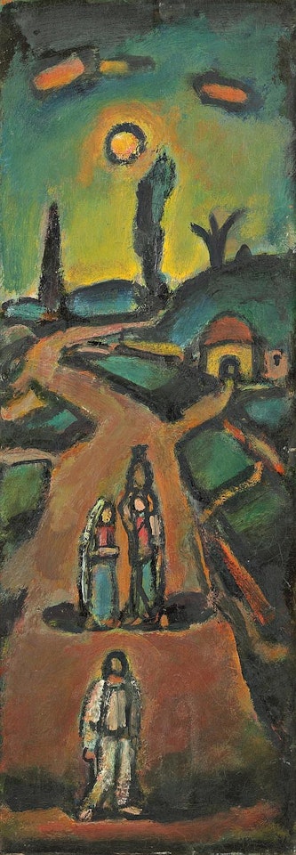 La route by Georges Rouault