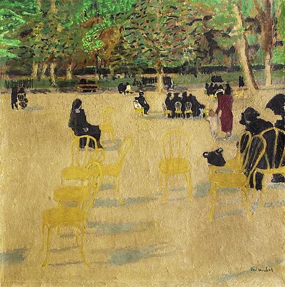In the park by Maurice Brianchon