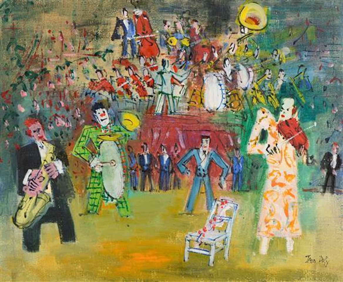 The concert interrupted by Jean Dufy
