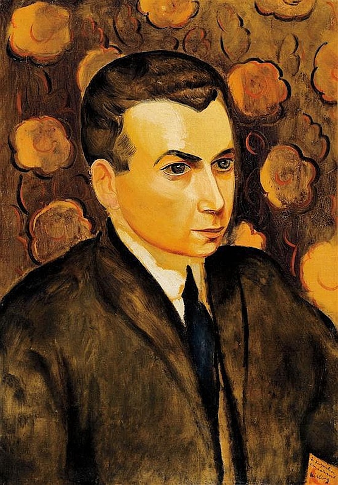 Portrait of Katznelson by Moïse Kisling