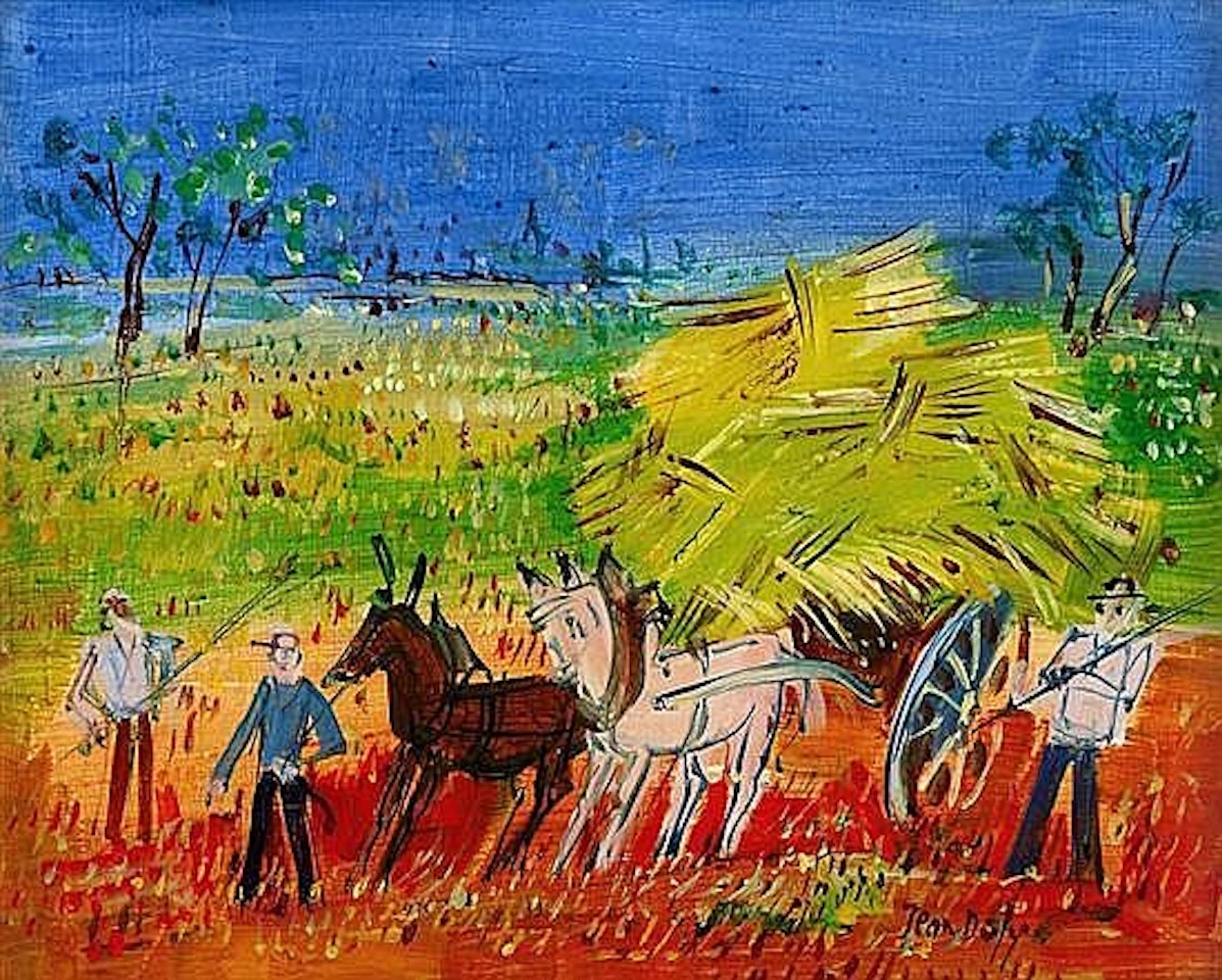 Les Moissonneurs by Jean Dufy