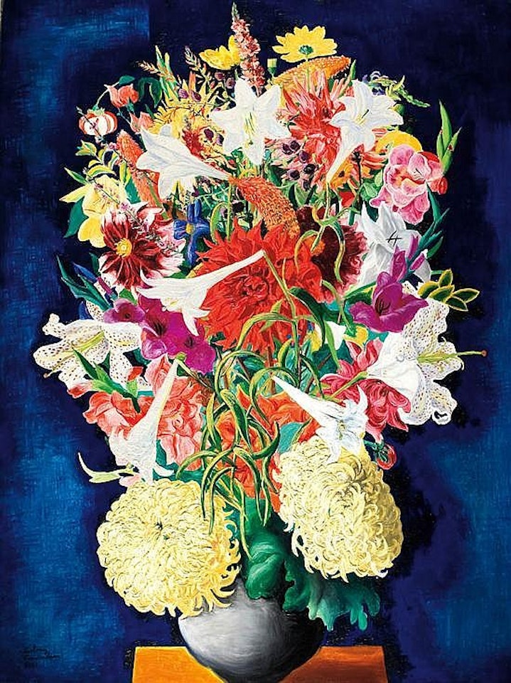 Bouquet de fleurs by Moïse Kisling