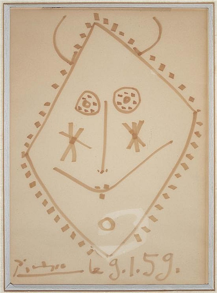 Mask design by Pablo Picasso