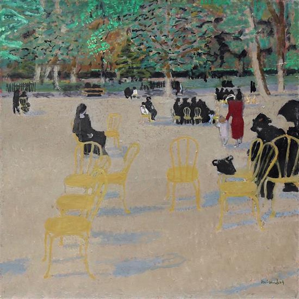 In the park by Maurice Brianchon