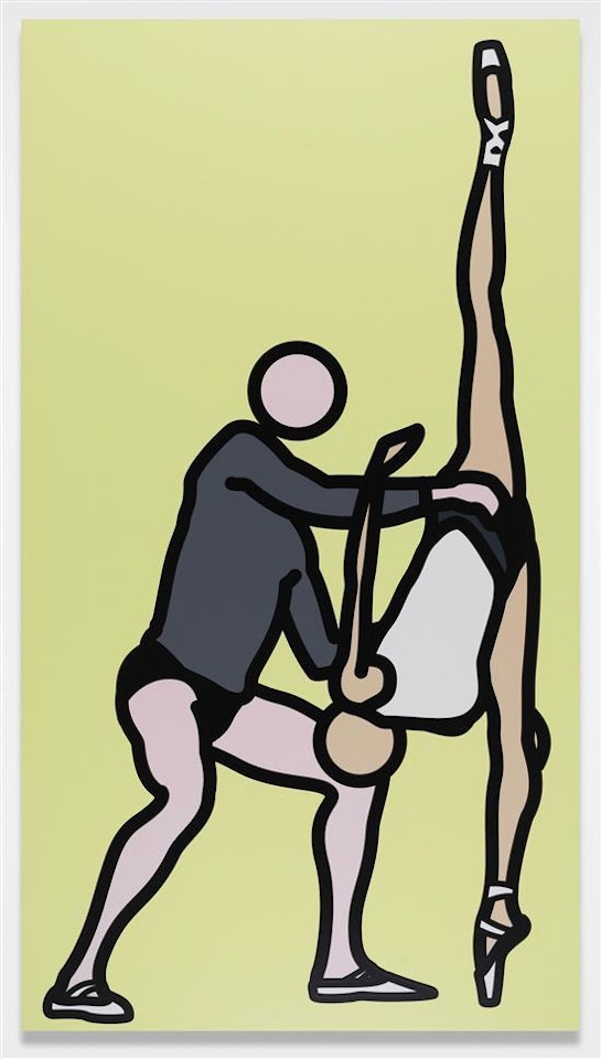 Ed and Marianela 5 by Julian Opie
